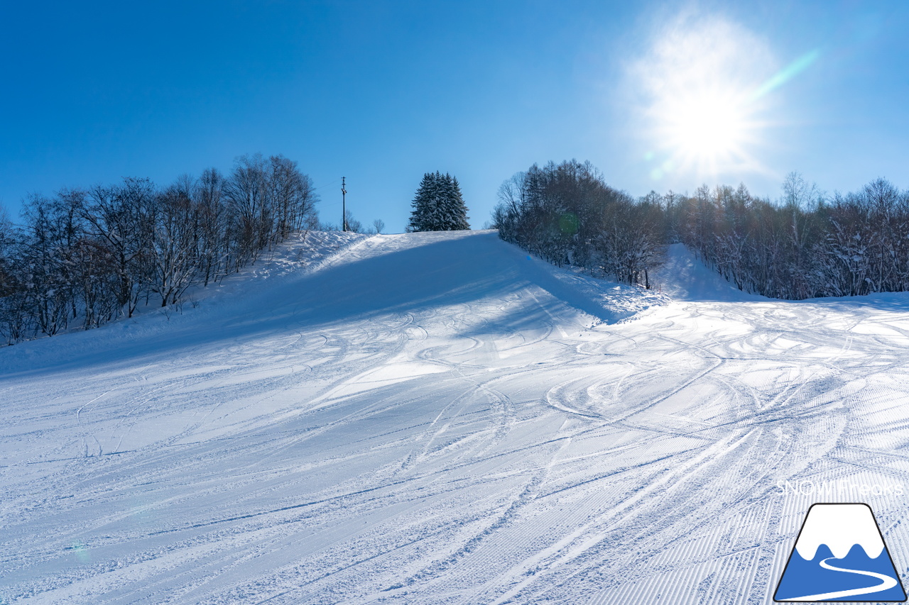 美唄国設スキー場｜豪雪・美唄からメリークリスマス！現在、道内屈指の積雪量。ということで、コンディションは最高です！